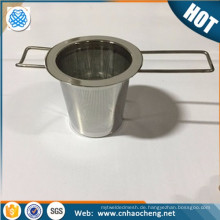 Good hardness Tea Infuser With Lid for Teapots or Mugs Tea Filter Strainer